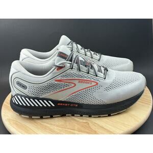 Brooks Beast GTS 23 Men's Size 12.5 Gray Running Athletic Shoes 1104011D030
